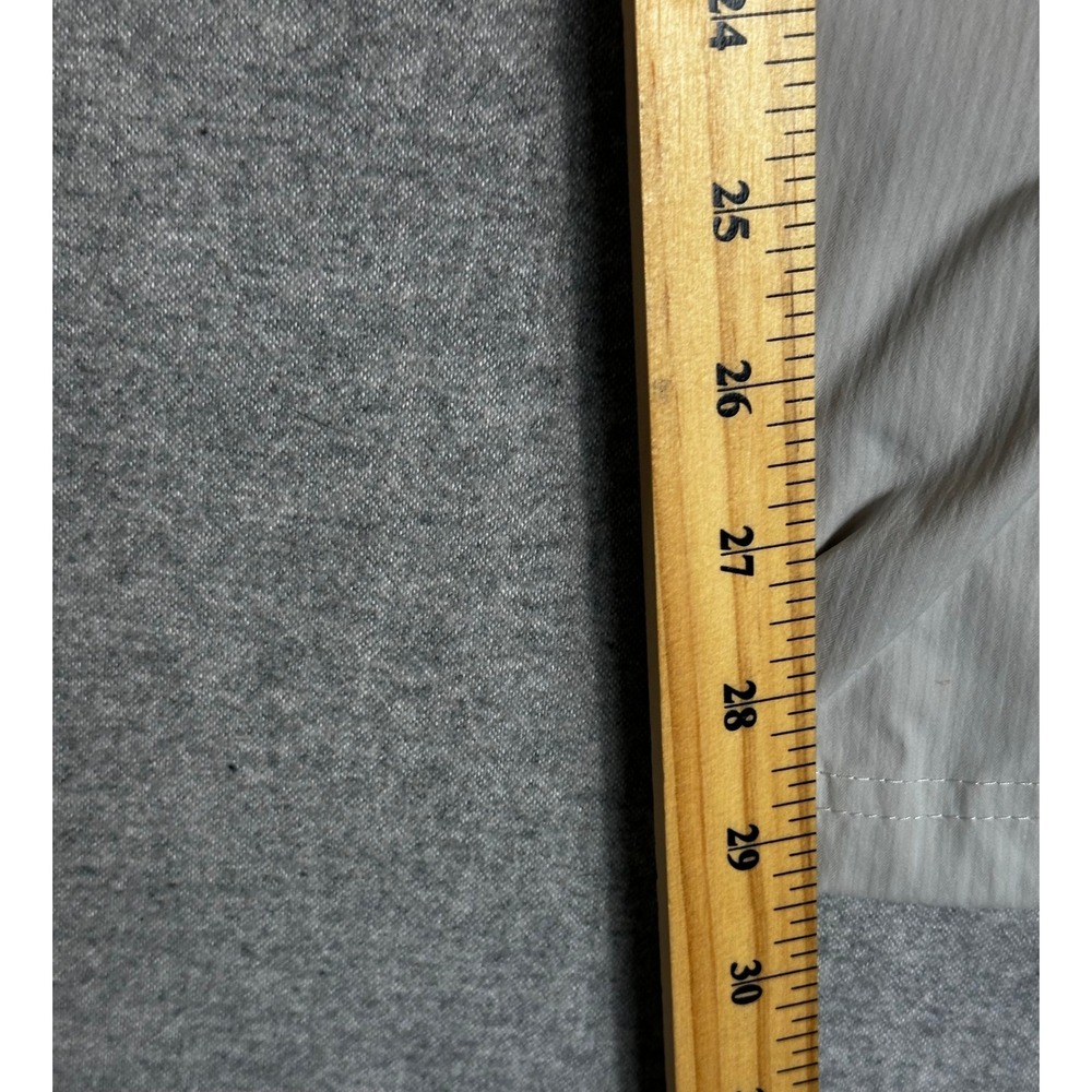 Eddie Bauer Travex Jogger Pants Womens L Gray Toggle Cuff Ruched Hiking Travel - Picture 11 of 13